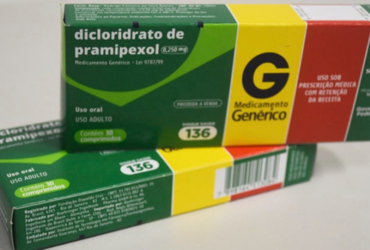 Medicamento Dicloridrato de pramipexol, da Farmanguinhos/Fiocruz