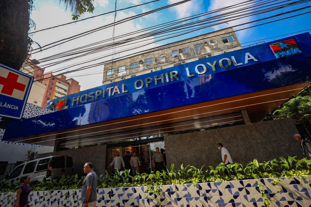 Fachada do hospital Ophir Loyola | Foto: Pedro Guerreiro / Ag. Pará