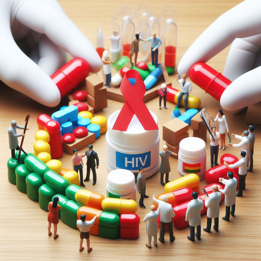 Símbolo de combate ao HIV/AIDS