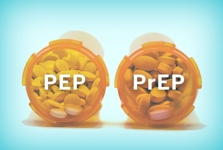 Ilustração dos medicamentos PrEP e PEP