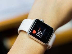 Smartwatch usado para a saúde