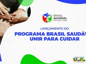 Folder do programa Brasil Saudável
