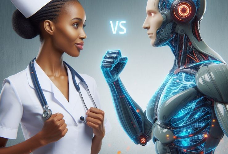 Enfermeira enfrenta inteligência artificial