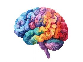 Ilustração de um cérebro