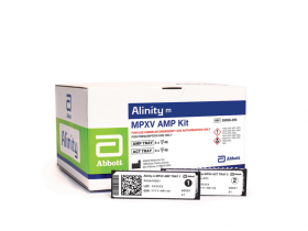 O teste de PCR Alinity m MPXV, fabricado pela Abbott Molecular Inc.