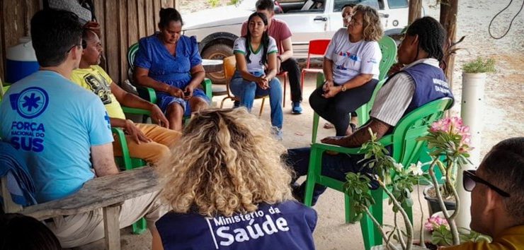 Equipe técnica do Ministério da Saúde em Itupiranga