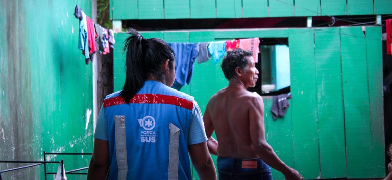 Agentes da Saúde nas comunidades ribeirinhas de Altamira