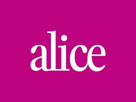 Logo do Alice Saúde, focado em planos de saúde empresariais