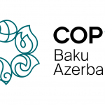 Logo e local da COP 29 de 2024