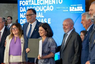 Ministra da saúde e o Presidente Lula Foto: Thales Alves para Ministério da Saúde