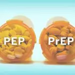 Ilustração dos medicamentos PrEP e PEP