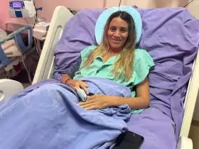 A paciente Eliane de Oliveira, 31 anos, está no segundo trimestre de gravidez
