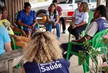 Equipe técnica do Ministério da Saúde em Itupiranga