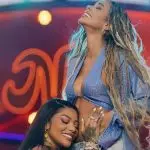 A cantora Ludmilla e a dançarina Brunna estão a espera de seu primeiro bebê, utilizando o método ROPA Foto: reprodução Instagram